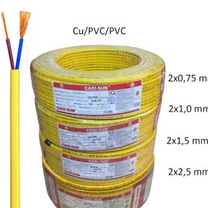 Dây điện bọc nhựa PVC VCTFK