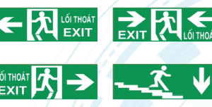 Đèn Exit- chỉ dẫn thoát nạn FSM