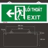 Đèn thoát hiểm Exit 2 mặt KT-620
