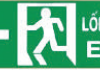 Đèn Exit chỉ 1 hướng trái FJVL EX-02