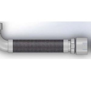 Ống mềm xả khí DN50 kèm van 1 chiều AnyFire
