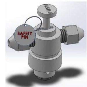 Van kích hoạt bình chữa cháy khí FM-200, 140L